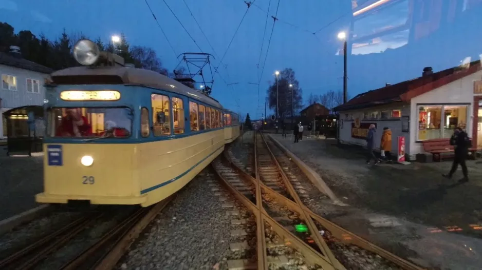 NISSETRIKKEN - "SANTAS TRAM" AT GRÅKALLBANEN 20.12.2020.