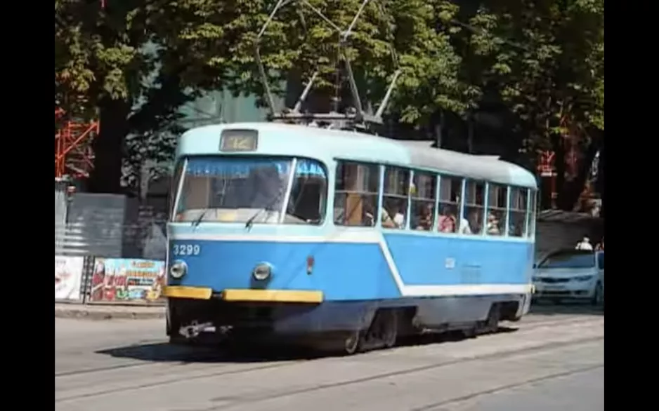 Odessa sporvogne og trolleybus, juni 2012