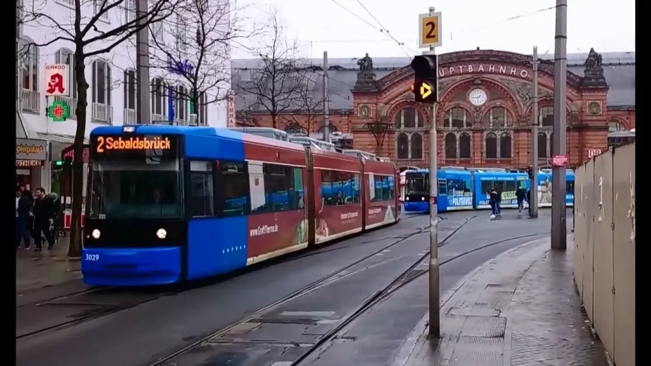 Omdirigering og specialtrafik - Bremen sporvogn