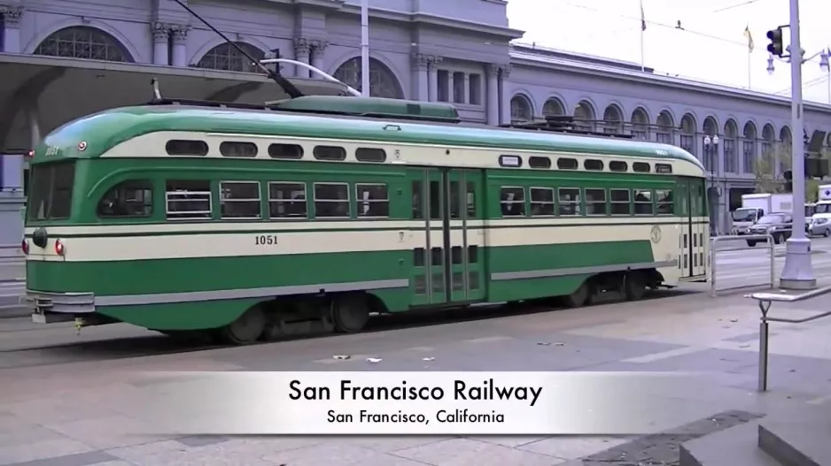 San Francisco, CA PCC Trolley Cars