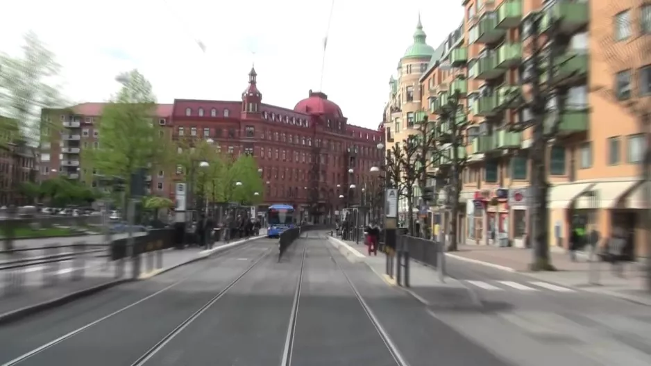 Spårvagn Linje 1 (Tram nr 1 in Gothenburg)