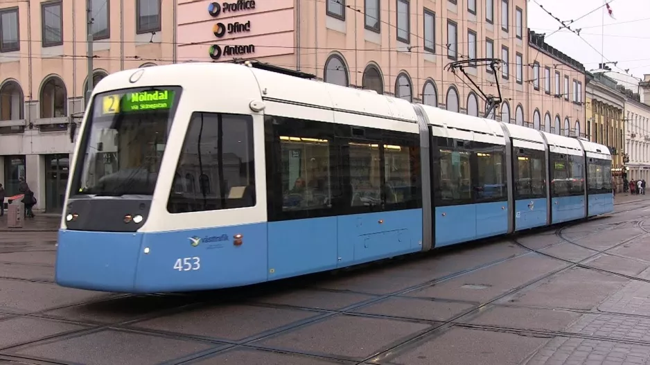 Spårvagn typ M32 i Göteborg