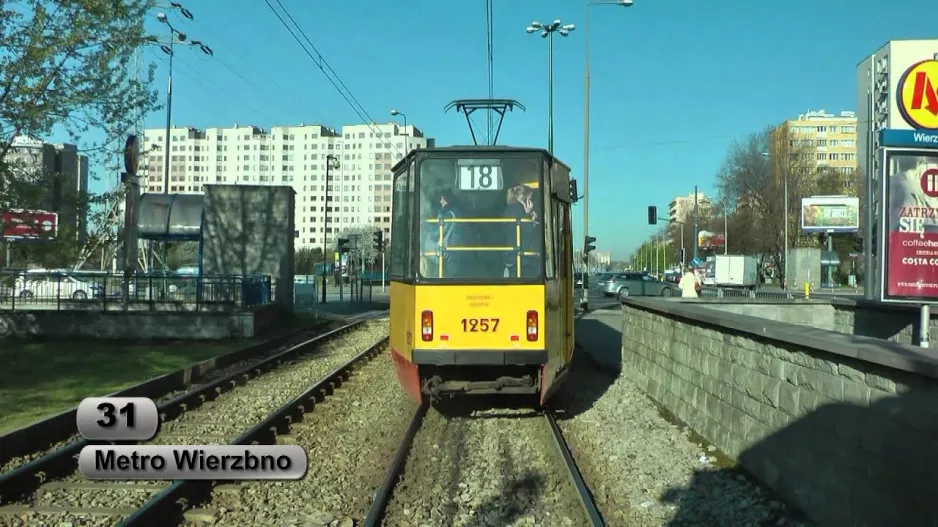 Sporvogne Warszawa linje 31