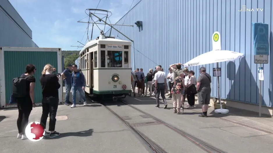 Tag der offenen Tür Jenaer Nahverkehr (JenaTV-Beitrag, 05.06.23)