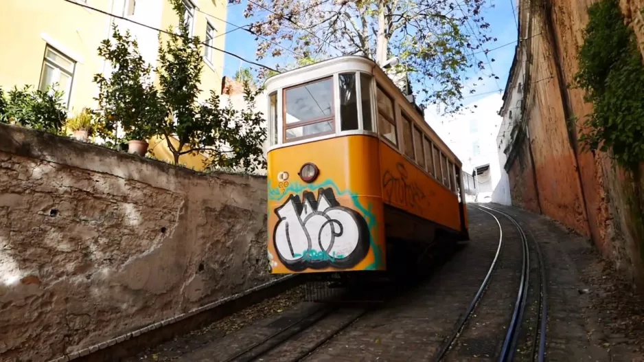 The Ascensor da Lavra - The Oldest Funicular In Lisbon