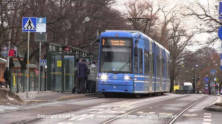 Tramway City / City Tram i Stockholm, Djurgården